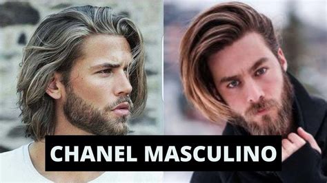 cabelo chanel masculino